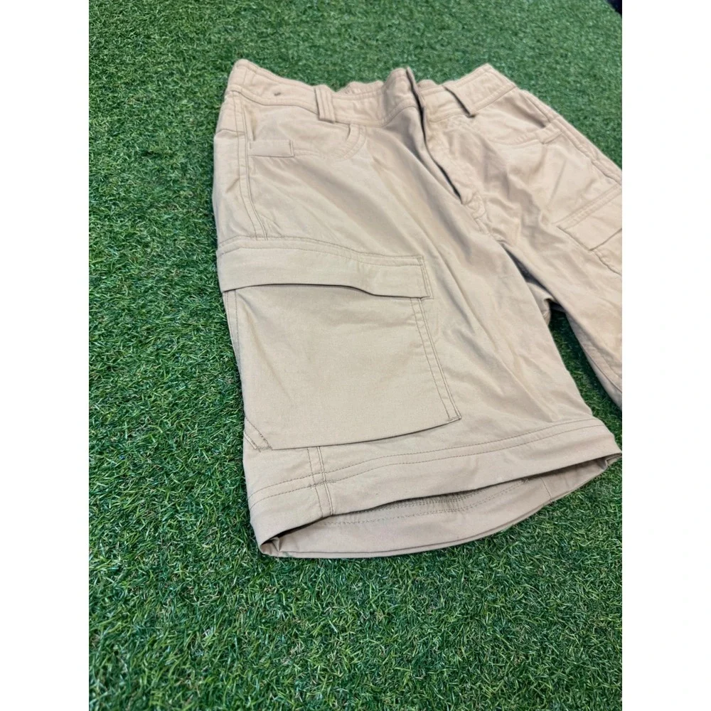 REI Co-op Sahara Cargo Shorts Tan Khaki‎ Hiking Outdoor Mens Size 6